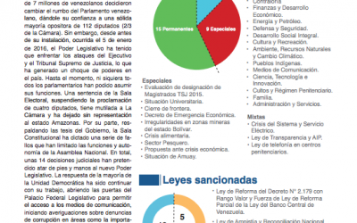 Los cinco primeros meses de la Asamblea Nacional