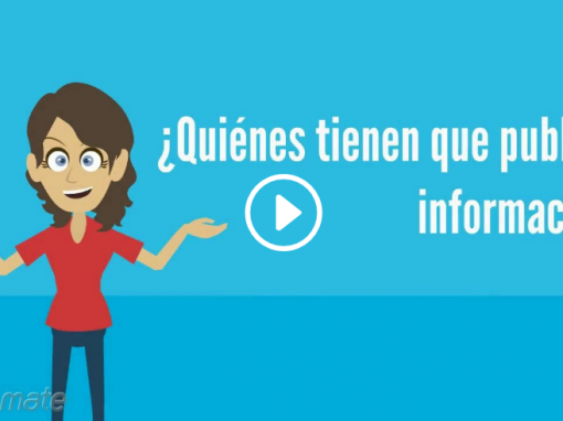 ¿Quiénes tienen que publicar información?