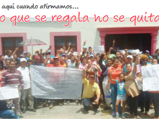 Misión Vivienda: lo que se regala no se quita