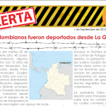 40 colombianos fueron deportados desde La Guajira