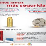 ¡Menos armas más seguridad!