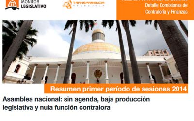 Primer periodo de sesiones de la AN cerró con sólo nueve leyes sancionadas