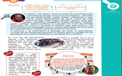 Venció el plazo para “normalizar acceso a los productos básicos”