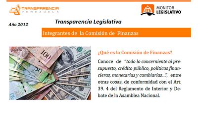 Diputado Ricardo Sanguino preside la comisión de Finanzas