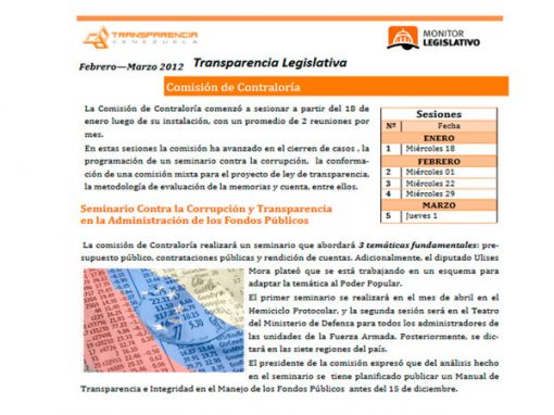 Solicitan devolver informe sobre Ley contra la Corrupción