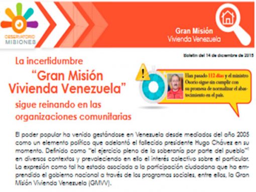 Reina incertidumbre entre organizaciones comunitarias por urbanismos de la GMVV