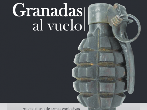 Auge del uso de armas explosivas militares por civiles en Venezuela