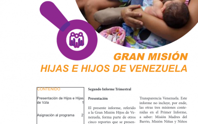 Misión Hijos de Venezuela pende de un hilo en 2015