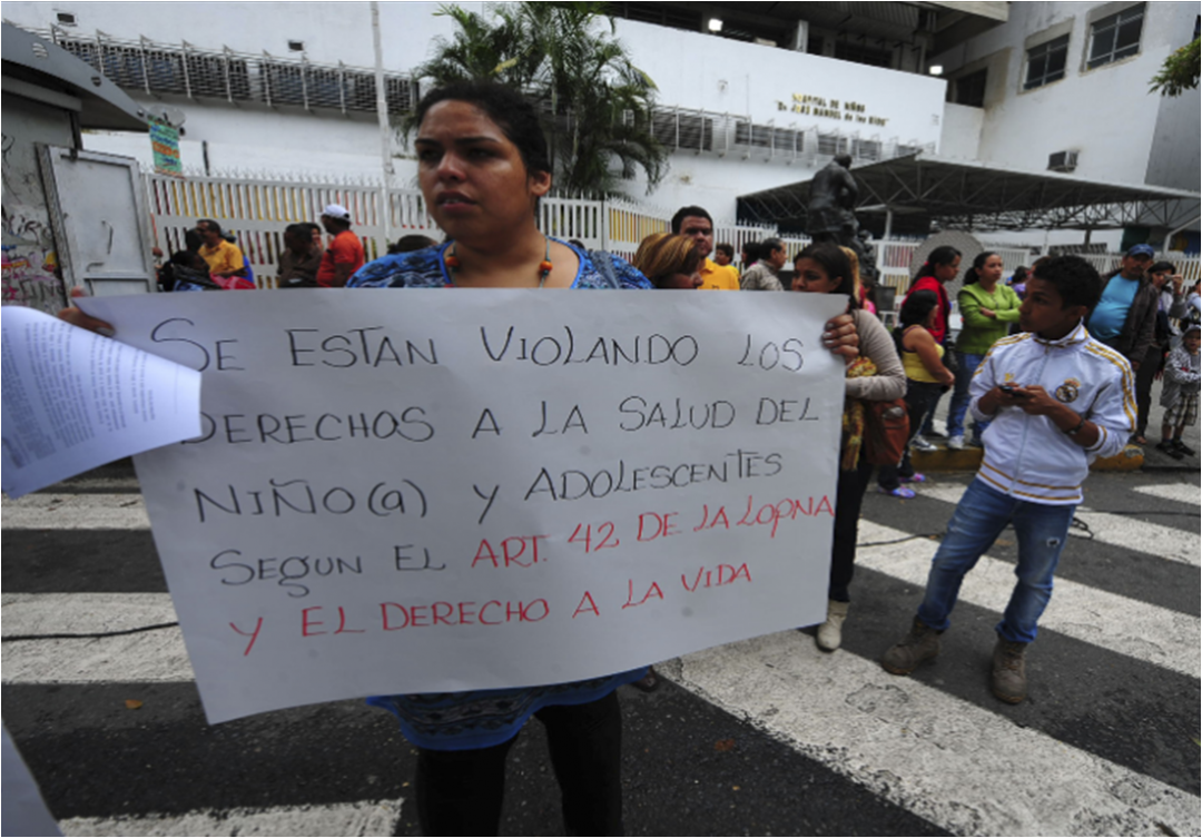 Pacientes se mueren en hospitales por falta de medicinas y atención