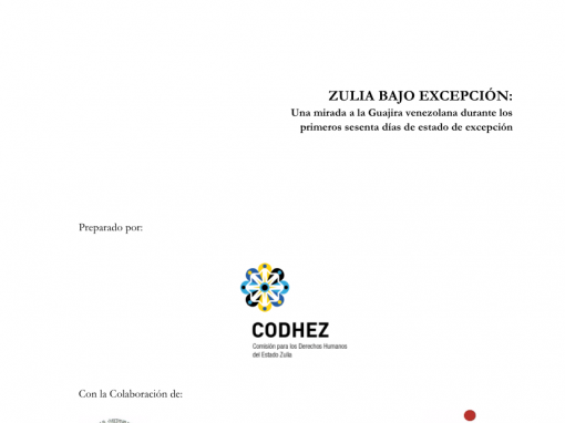 La Guajira bajo excepción