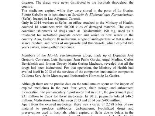 Medicines Expired and Hidden in Official Silence