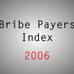 Bribe Payers Index (BPI): 2006
