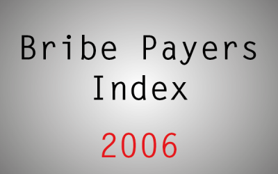 Bribe Payers Index (BPI): 2006