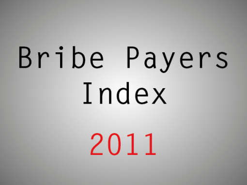 Bribe Payers Index (BPI): 2011