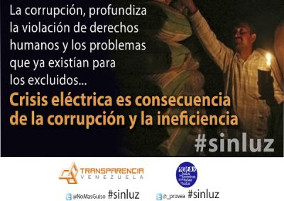 Crisis eléctrica en Venezuela: no es el niño, es la corrupción