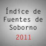 Índice de Fuentes de Soborno (IFS): 2011
