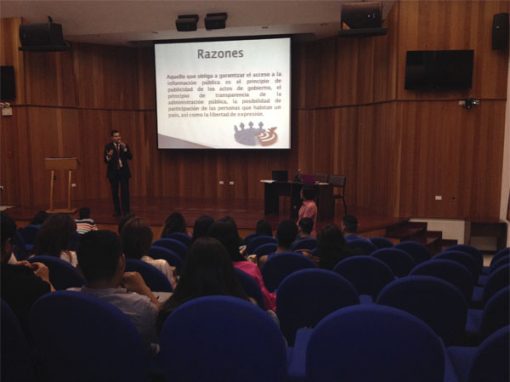 Ucabistas conocieron la Ley de Transparencia