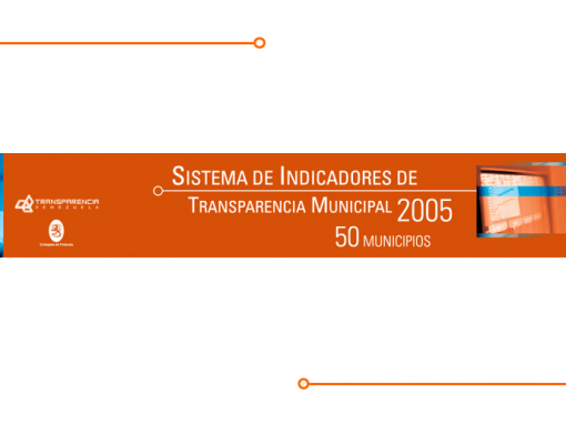 Sistema de Indicadores de Transparencia Municipal Resultados 2005