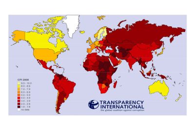 Índice de Percepción de la Corrupción (IPC): 2008