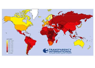 Índice de Percepción de la Corrupción (IPC): 2007