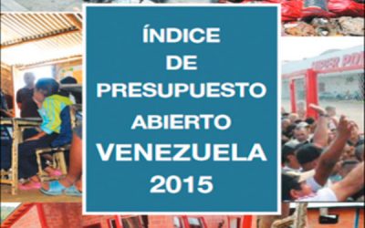 Venezuela “raspó” el Índice de Presupuesto Abierto 2015