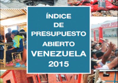 Venezuela “raspó” el Índice de Presupuesto Abierto 2015