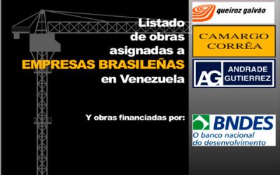 Informe actuación de empresas brasileñas en Venezuela