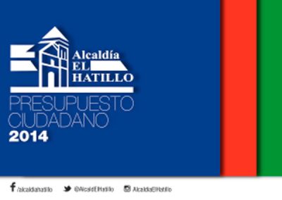 Presupuesto ciudadano 2014: Alcaldía El Hatillo