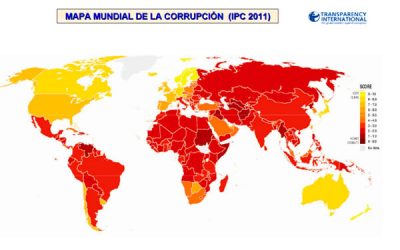 Índice de Percepción de la Corrupción (IPC): 2011