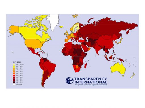 Índice de Percepción de la Corrupción (IPC): 2008