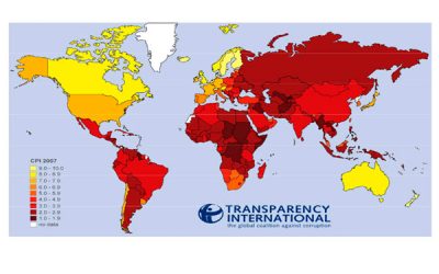 Índice de Percepción de la Corrupción (IPC): 2007