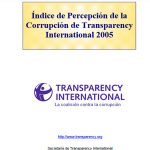 Índice de Percepción de la Corrupción (IPC): 2005