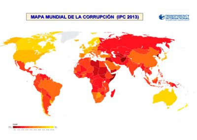 Índice de Percepción de la Corrupción (IPC): 2013