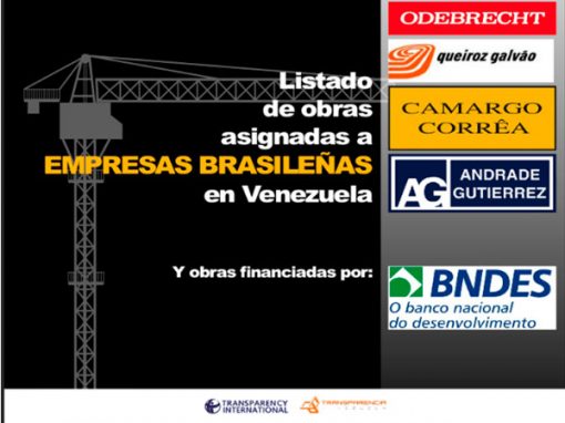 Informe actuación de empresas brasileñas en Venezuela
