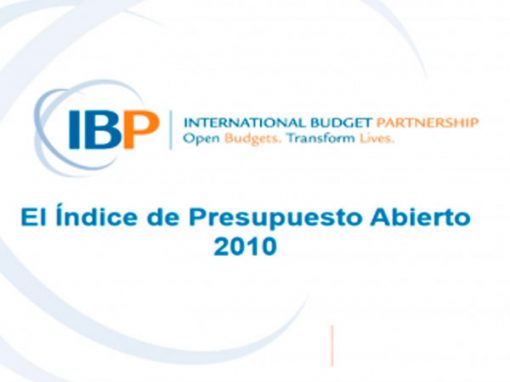 Índice de Presupuesto Abierto 2010