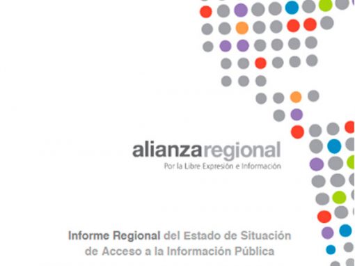 Informe Regional del Estado de Situación de Acceso a la Información Pública