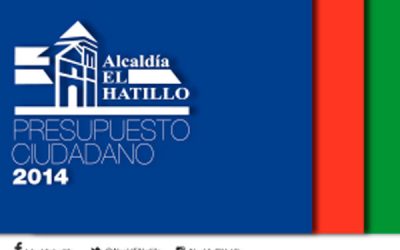 Presupuesto ciudadano 2014: Alcaldía El Hatillo