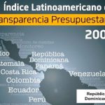 Indice Latinoamericano de Transparencia Legislativa 2009