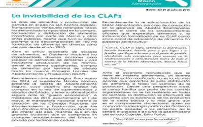 La inviabilidad de los CLAPs