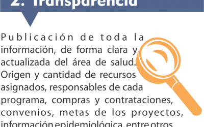 2. Transparencia: publicar todo