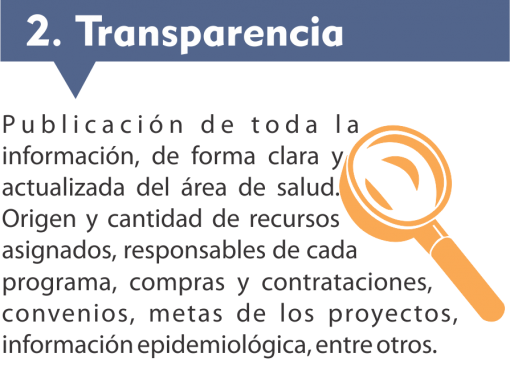 2. Transparencia: publicar todo