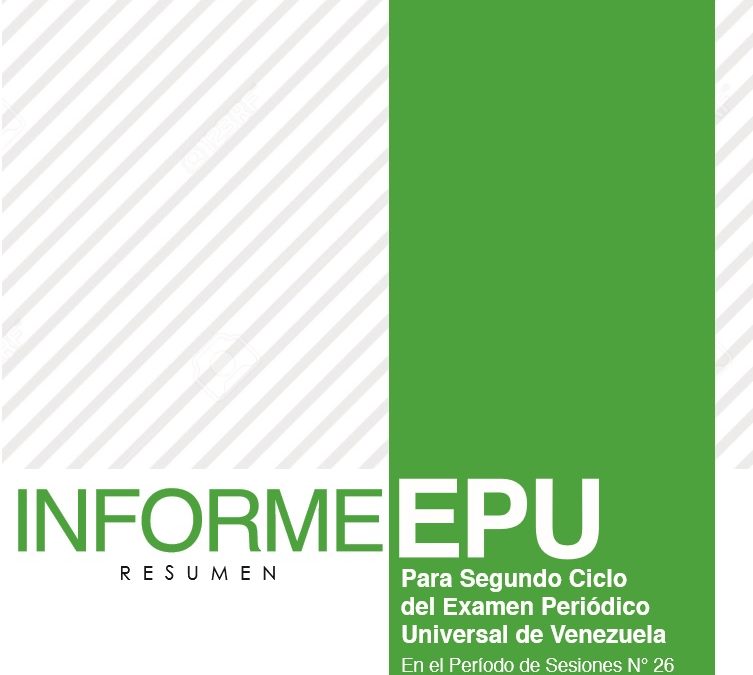 Informe de Transparencia Venezuela para el EPU 2016 sobre la corrupción