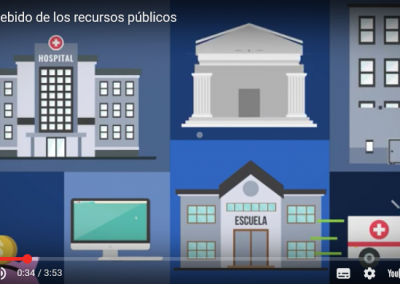 VIDEO: El uso indebido de los recursos públicos es delito