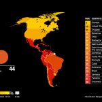 Niveles de opacidad en América