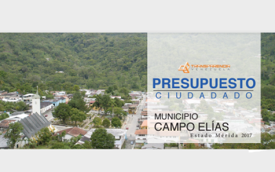 Presupuesto Ciudadano 2017 – Municipio Campo Elías 2017