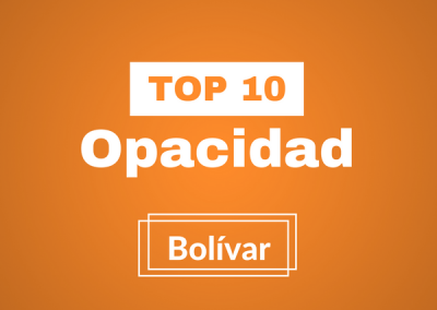 Participa en nuestro Top 10 Opacidad Bolívar