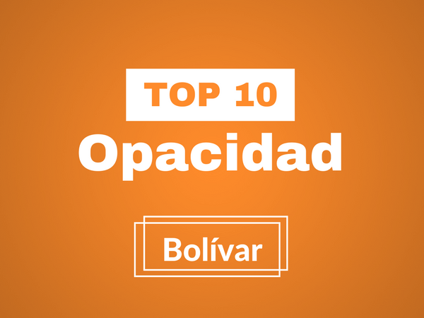 Participa en nuestro Top 10 Opacidad Bolívar