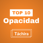 Participa en nuestro Top 10 de Opacidad Táchira