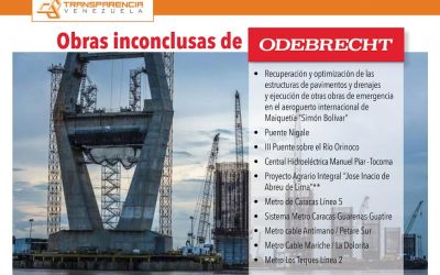 El Gobierno debe reasignar las obras de Odebrecht mediante contrataciones públicas transparentes