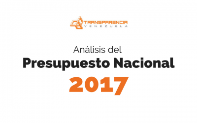 Análisis del Presupuesto Nacional 2017